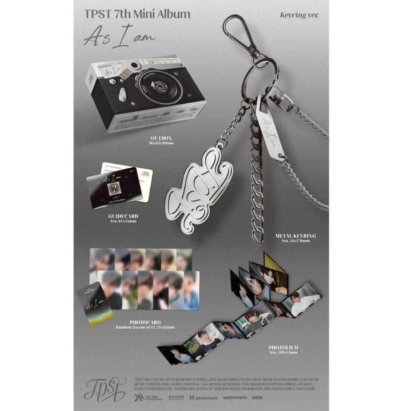 [Предзаказ] Tempest Мини-альбом 7 "As I Am" Издание с брелоком