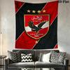 Al Ahly Wall Tapestry Aesthetic Wall Hanging Printed Fabric Blanket Decorative Tapestries for Bedroom Living Room Home Decor