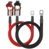 SHIERLENG 6 AWG Gauge 16mm2 Power Inverter Cable With Power Terminal Connector,