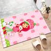 1pc Princess Strawberry (8) Design Printed Area Rug Carpet for Bedroom Living Room Home Decor Rugs Mat Non Slip Mat Rug for Bedside