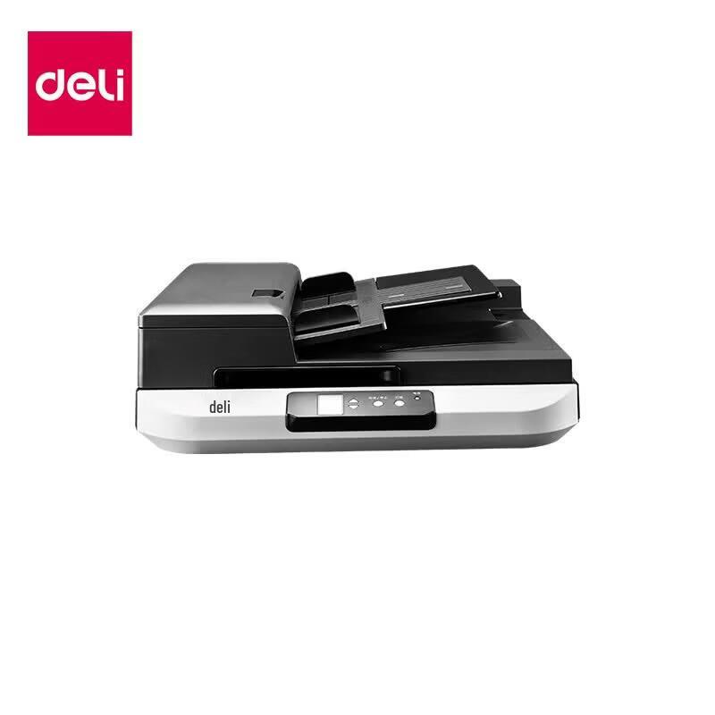 Deli DL9260 High-Speed A3 Duplex Feeder & Flatbed Scanner CN plug (adapter included)