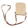 Purse Outdoor Summer Bohemia Ladies Straw Messenger Bag Crossbody Bag Single Shoulder Phone Pocket