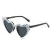 UV400 Protection Cat Eye Eyewear Heart-shaped Design Beach Party Sun Glasses  Outdoor Activities