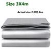 Thick 0.32mm PE Tarpaulin Rainproof Cloth Outdoor Garden Plant Shed Boat Car Truck Canopys Waterproof Shading Pet Cove Cloth
