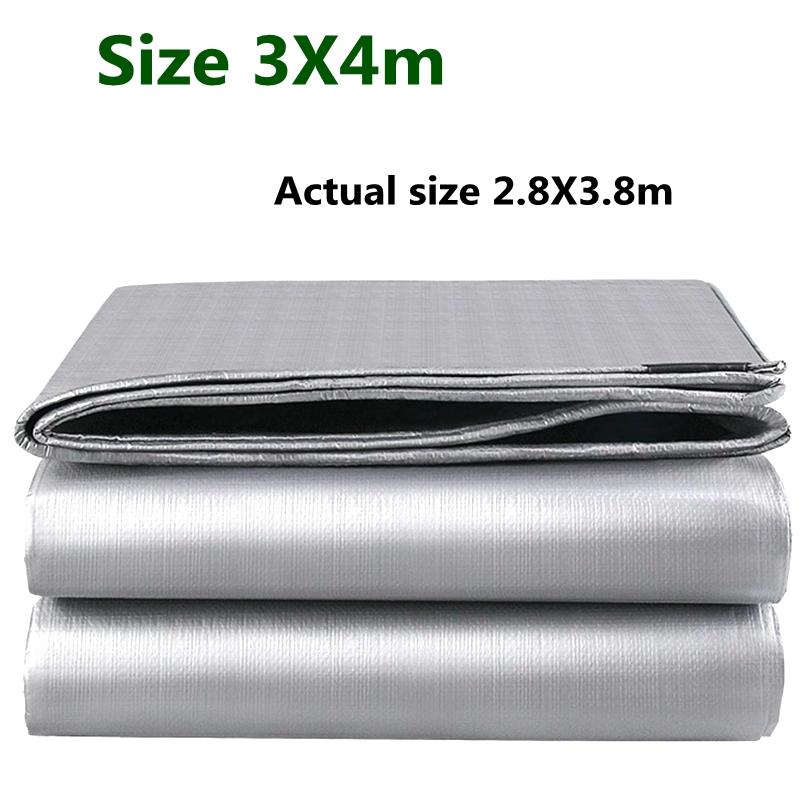 Thick 0.32mm PE Tarpaulin Rainproof Cloth Outdoor Garden Plant Shed Boat Car Truck Canopys Waterproof Shading Pet Cove Cloth