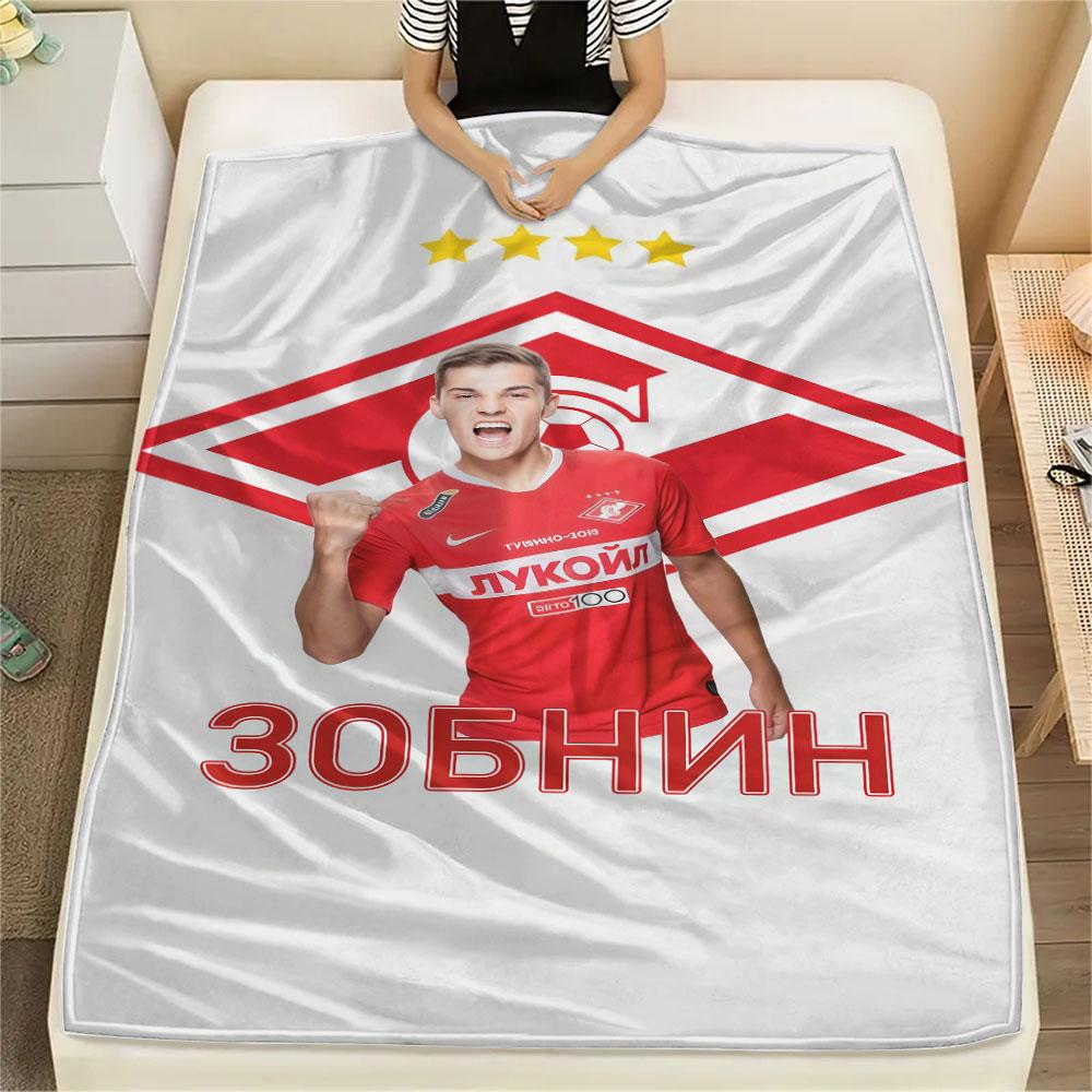 1PC Spartak Moscow Triumph Blanket, High quality Comfortable for All Seasons, Home Decor, Warmth and Comfort