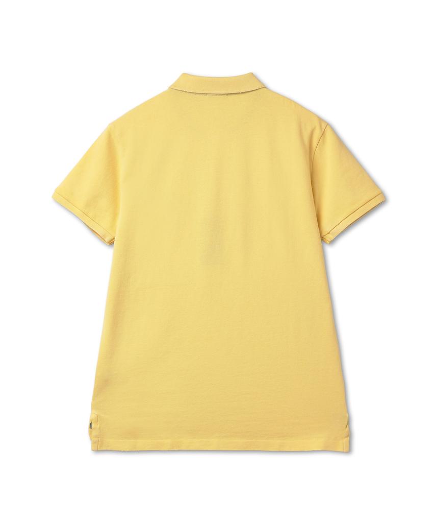 POLO RALPH LAUREN W Classic Fit Mesh Polo Shirt - Cambridge Yellow