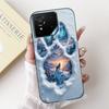 Чехол для Asus Rog Phone 9 Pro 5G Популярный Цветочный Мультяшный Мягкий Черный Силиконовый Ударопрочный Чехол Для Asus Rog Phone 9 FE Phone9 Capa