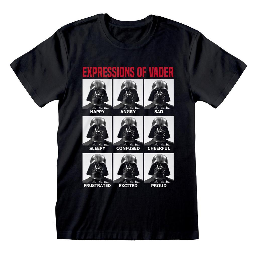 STAR WARS Unisex Adult Expressions Of Vader T-Shirt