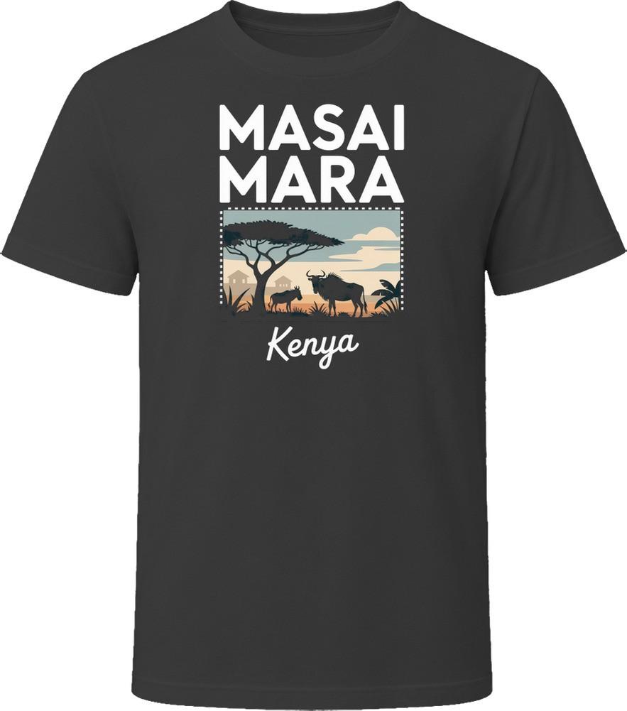Masai Mara Kenya Vacation Tourist Shop T Shirt