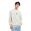 Li Ning X Star Wars Collaboration Loose Round Neck Pullover Sweatshirt Men Sweatshirt Off-White AWDR285-1