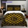 New World Order Illuminati bedding, duvet cover, pillowcase, home decoration, birthday gift (1 * duvet cover+2 * pillowcase, coreless)