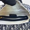 [Pre-Owned] Saddle Removable Adjustable Shoulder Strap Magnetic Buckle Closure Printed Saddle Bag Crossbody Bag Fabric Handbag Sho - Very Good #J7OH9S