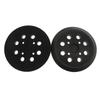 5Inch 8 Hole Replacement Sanding Pad Heavy Duty Rubber Base Plate for Efficient Dust Removal Power Tool Accessories 2pcs