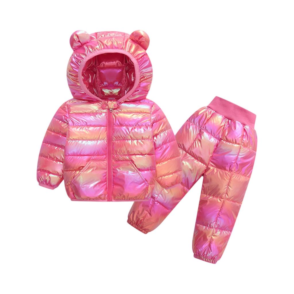 Kids' 2 Piece Set Quilted Cotton Outerwear