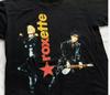 Футболка с концерта группы Roxette Черная Унисекс Хлопок Все Размеры от S до 345XL Унисекс Футболка