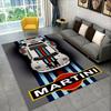 Коврик для гостиной, спальни, игровой комнаты, гоночный автомобиль M-Martini Moto, нескользящий, мягкий ковер, напольный коврик, декор для дома, детская комната