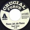 7-дюймовая пластинка CHUCK TURNER - Please Jah Jah Please CF001 Crucial Force 2002 US Reggae, Ska & Dub Б/у
