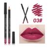 Silky Lipstick Pencil Waterproof Long Lasting Lip Liner Cosmetic
