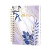 Stylish A5 Coil Notebook Spiral Bound Hardcover Spiral Notebook Elastic Band Lined Pages Lined Journal Office Notes