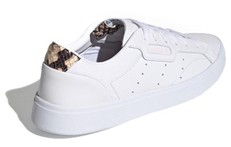 adidas Женские кеды Originals Sleek Skate 'Белый Коричневый' FX0051