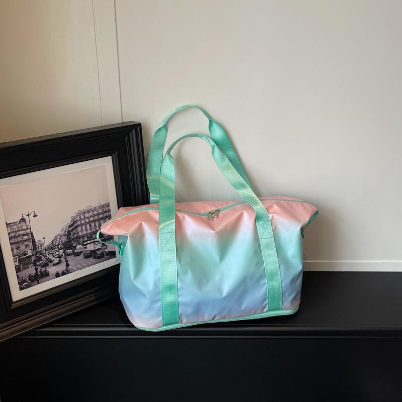 deformable Travel Bag Female Large-Capacity Hand Luggage Dry-Wet Separation Sports Fitness Bag Short-Distance Travel Shoulder Ba