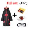 Akatsuki Uchiha Itachi Cosplay Costume Halloween Party Costumes Child Adult Cloak Cape