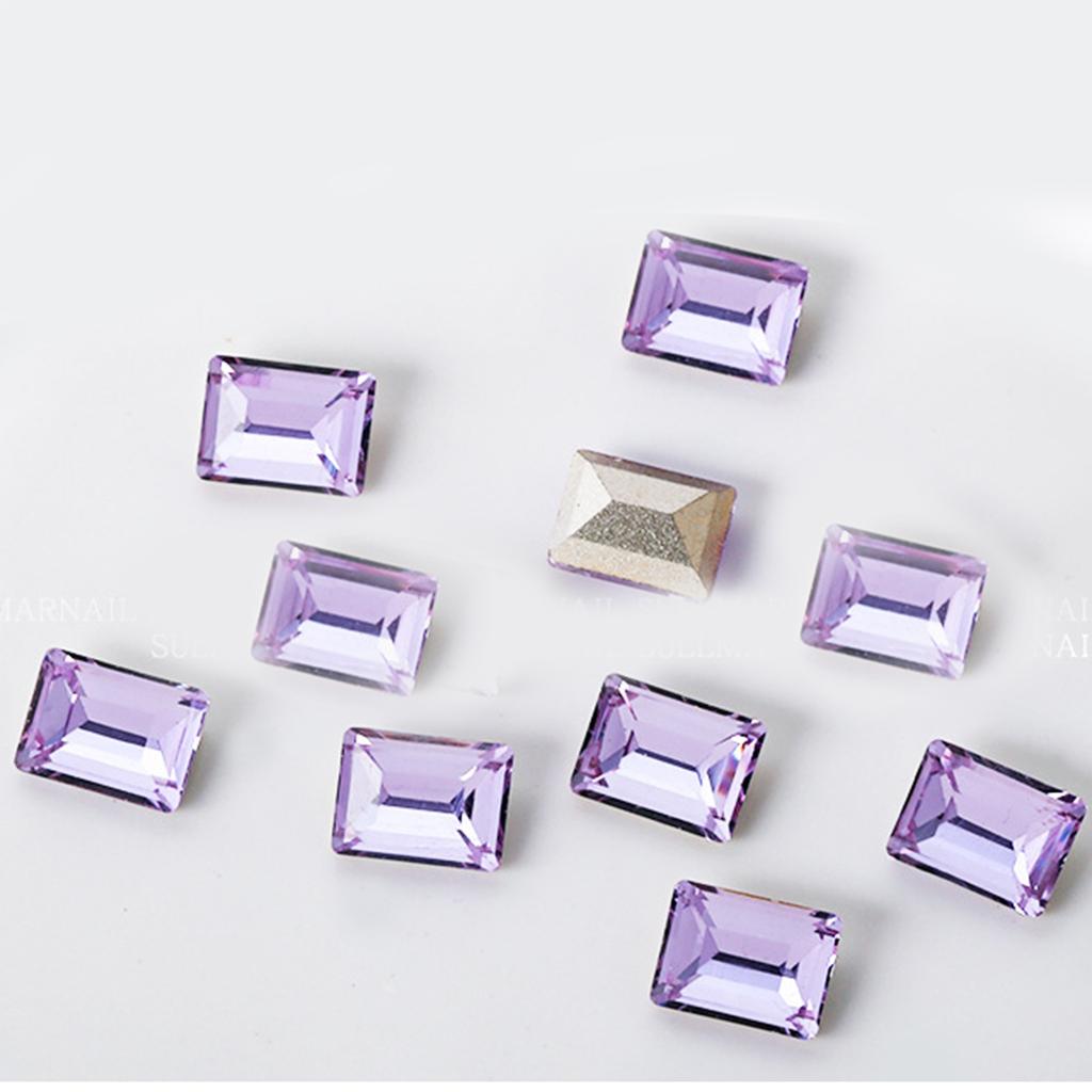 10 шт. кристаллы для ногтей 3D нейл-арт стразы заостренные задние подвески драгоценные камни для ногтей украшения макияж одежда обувь