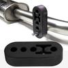 Eplus Universal Car Exhaust Pipe Mount Brackets Hanger Polyurethane Hanger Insulator 4 Liner Holes Bracket P2B7