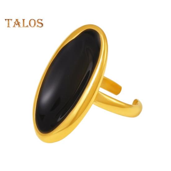 Кольцо с большим овальным драгоценным камнем, ручная работа, открытое кольцо в этническом стиле, ювелирные изделия, подарки на день рождения для мужчин, отца, мужа, парня