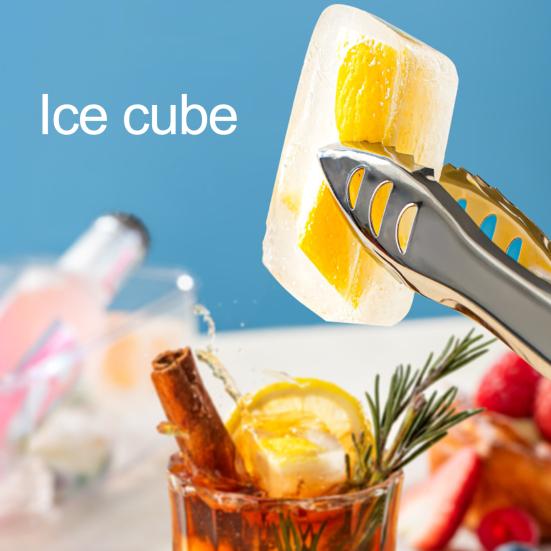 Форма для льда со съемной крышкой, легкосъемная форма для льда для семейных баров, не содержащая бисфенол-А, штабелируемая форма для приготовления кубиков льда для коктейлей, виски, сока, шоколада