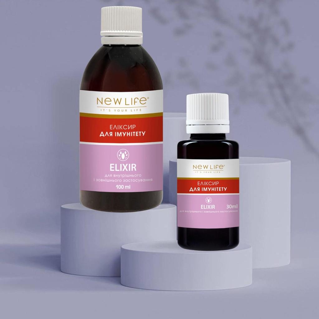 Эликсир для Иммунитета на Травах Диетическая Добавка New Life