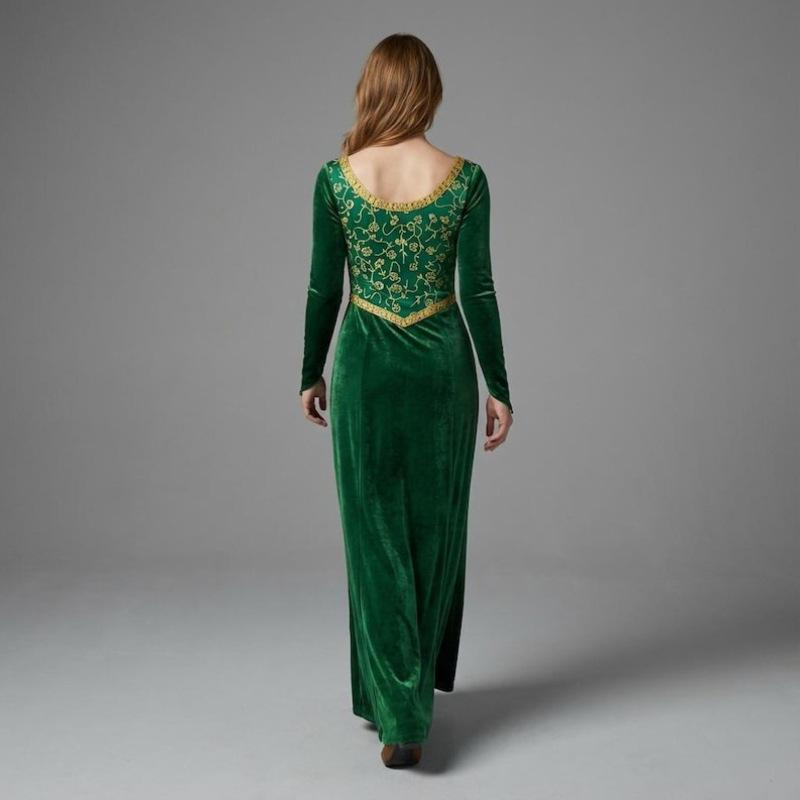 Костюмы для косплея аниме, костюмы для косплея аниме, женские зеленые платья, платья принцессы, униформа, костюмы для вечеринки на Хэллоуин