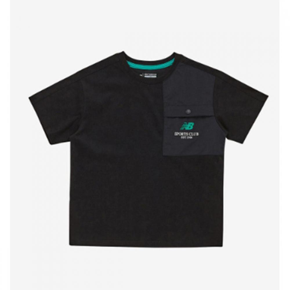 New Balance Детская тканая футболка с коротким рукавом Color Point B1 Nk9ef2605u 19