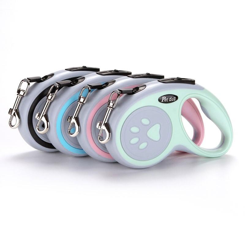 Поводок для домашних животных, автоматический выдвижной поводок для домашних животных, уличный поводок для выгула собак, бег, тяговая рулетка для маленьких собак, нейлоновый ошейник для домашних животных, принадлежности