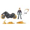 Hasbro Marvel Legends Series Ghost Rider with Marvel 85th Anniversary Comic Collection Action Figure Authentic (Danny Ketch) Motorcycle, 6-inch (15cm)