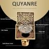 Square Antique Brass Floor Drain Bathroom Shower Insert Stopper Grates Waste Kitchen Floor Drain