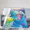 Monsters, Inc. Blankets Cute Cartoon Boo  Flannel Throw Blanket Bedding Couch Decoration Ultra-Soft Warm Bedspreads
