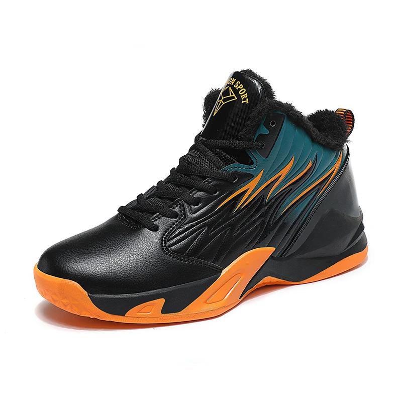 Fashion Men's Basketball Shoes Non-Slip Original Field Outdoor Sports Student Male Breathable Sneakers Training Athletic Basket Shoes