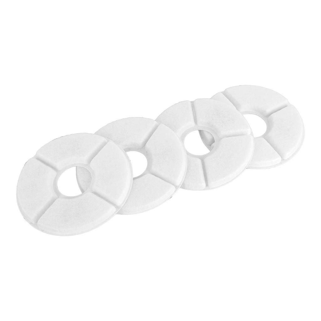 12Pcs Round Cat Water Fountain Filters Activated Carbon Remove Odor Replacement Smart Cat Fountain