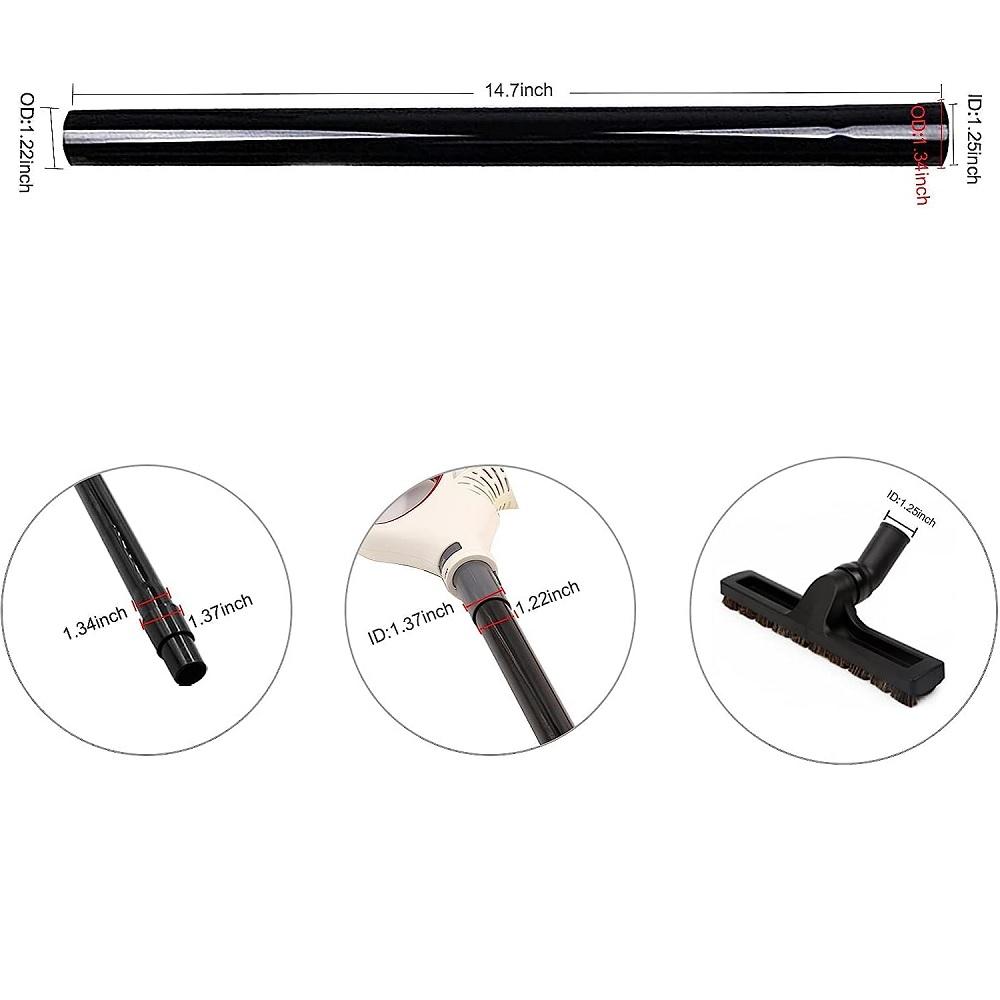 3PCS 1.25 Inch Vacuum Tubes Accessories Vacuum Extension Wands Long For Shop Vac