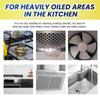JUE-FISH Многоцелевой обезжириватель для кухонных плит Кухонная утварь Вытяжки Масляные пятна Грязь Тяжелые масляные пятна Чистящие средства