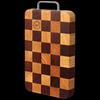 COOKER KING Wenge & Rubberwood Chessboard Cutting Board