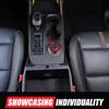 For -2025 Ford Ranger Raptor Red Center Drive Mode Selector Knob Trim Ring