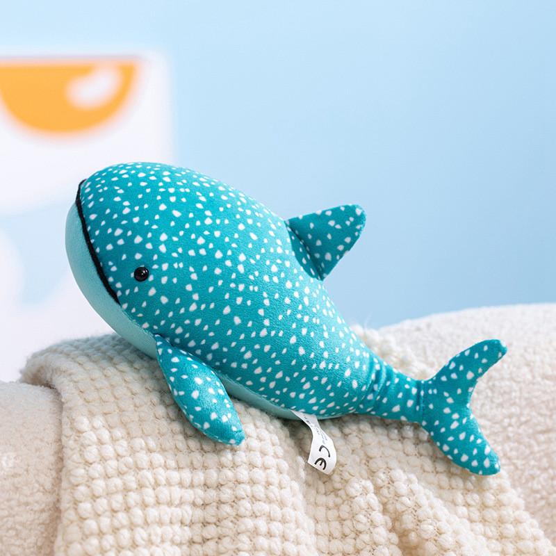 Whale Plush Toy For Kids Soft Cartoon Marine Animal Gift For Children