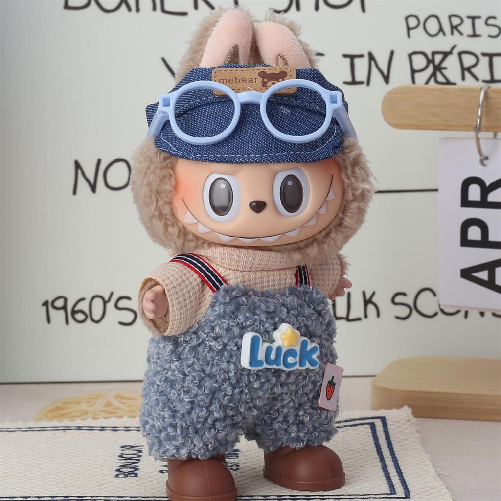 Lapupu 17см Рождественская одежда для кукол: Свитер для вечеринки Sit-Sit первого и второго поколения