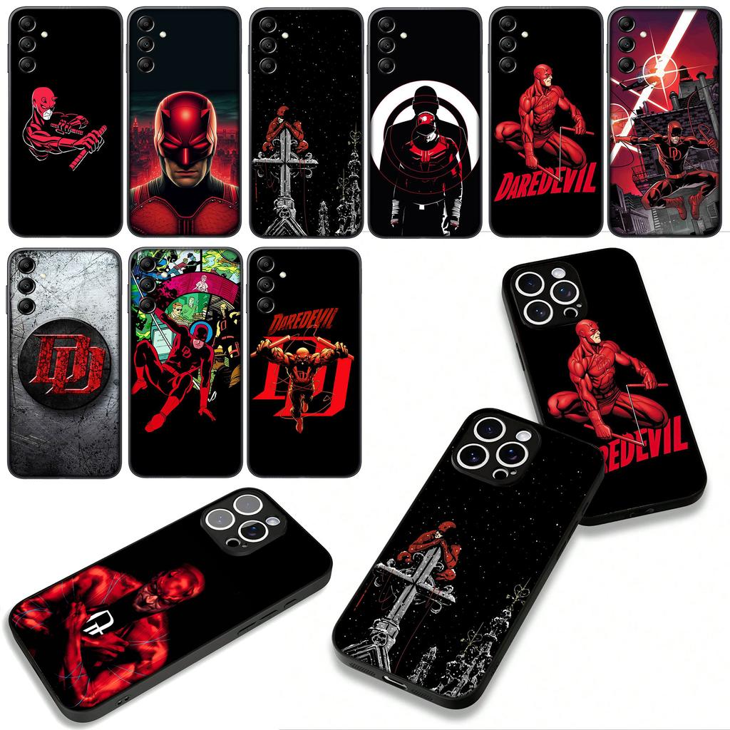 Cover for Apple iPhone 17 16 11 Pro XS Max XR 6 7 8 Plus 16E SE 2020 Air 5 SE2 Phone Case Daredevil Marvel Wallpaper