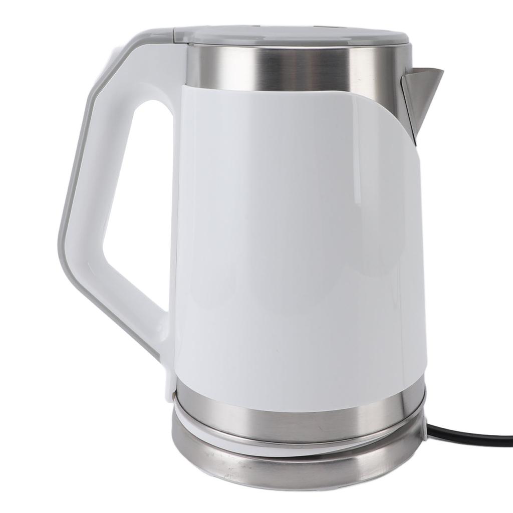 Electric Kettle Hot Water Boiler Stainless Steel Fast Heating Auto Shut Off Double Layer Water