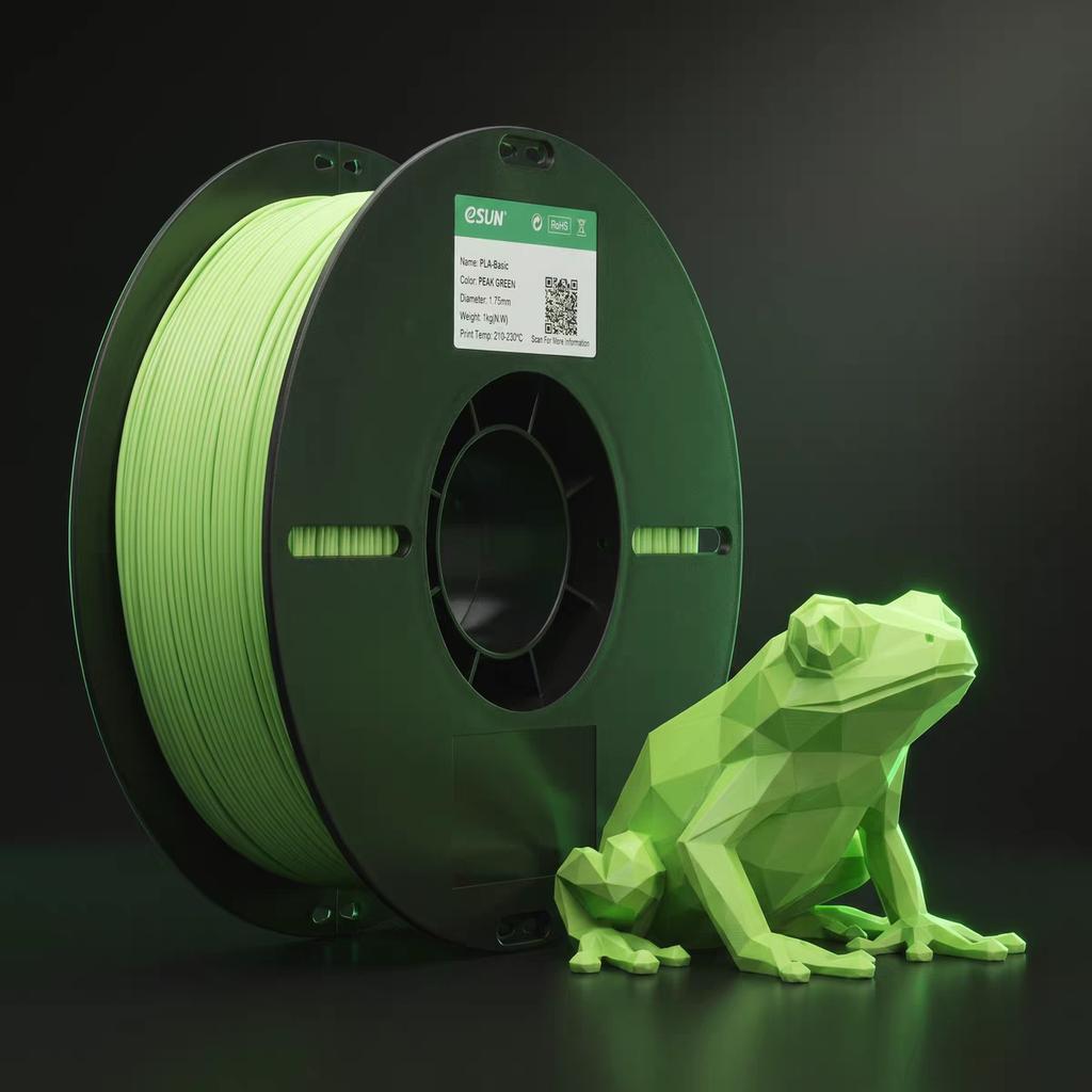 ESUN PLA 3D Printing Filament 1.75mm Light Grey FDM Plastic Rod 1KG 27 Colors Factory Quality Guarantee ROHS REACH