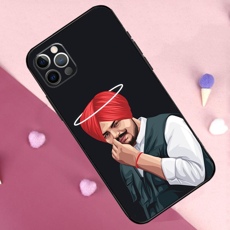 Чехол для телефона Sidhu Moosewala для iPhone 17 Pro Max 14 15 16 Plus 11 Pro Max 12 13 Mini 16e 17 Air Задняя крышка